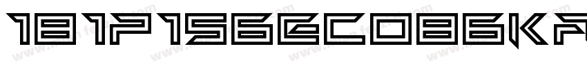 1817156Ec086KaiTi字体转换