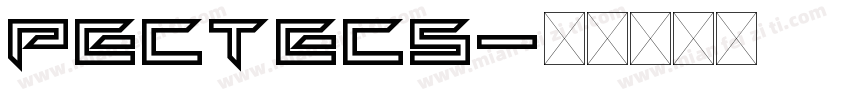 pectecs字体转换