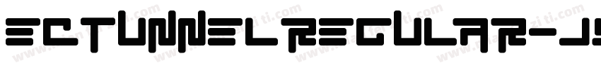 EcTunnelRegular-Jxe7字体转换