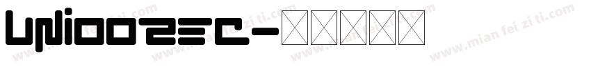 uni002eC字体转换