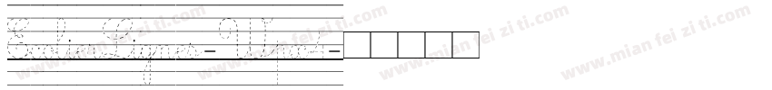 EcolierLignes-Wpx4字体转换