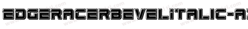 EdgeRacerBevelItalic-azXK字体转换