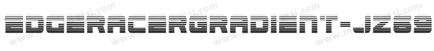 EdgeRacerGradient-jz69字体转换