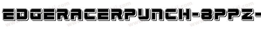 EdgeRacerPunch-8pPz字体转换