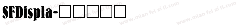 SFDispla字体转换