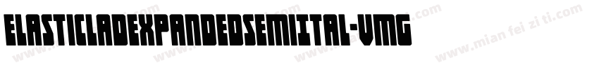 ElasticLadExpandedSemiItal-vmgMZ字体转换