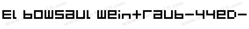 ElbowSaulweintraub-4yeD字体转换
