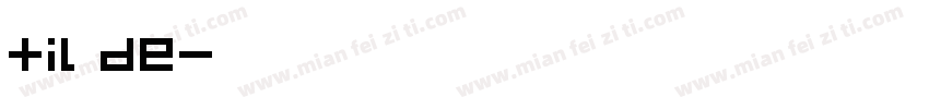 tilde字体转换