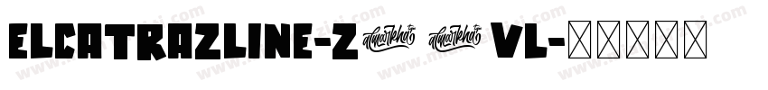ElcatrazLine-z89Vl字体转换