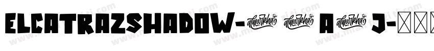 ElcatrazShadow-51a4j字体转换