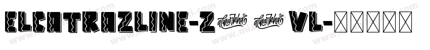 ElcatrazLine-z89Vl字体转换