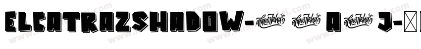 ElcatrazShadow-51a4j字体转换