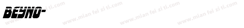 beyno字体转换
