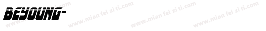 beyoung字体转换