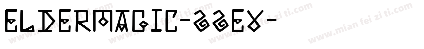 ElderMagic-22ev字体转换