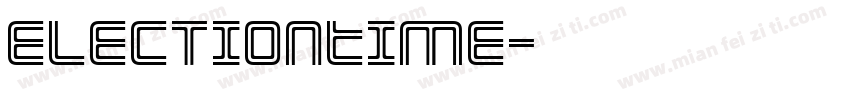 ElectionTime字体转换