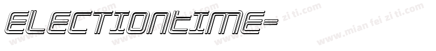 ElectionTime字体转换