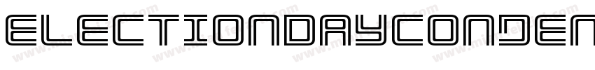 ElectionDayCondensed-onoo字体转换