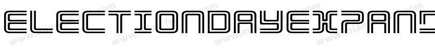 ElectionDayExpanded-0MKG字体转换