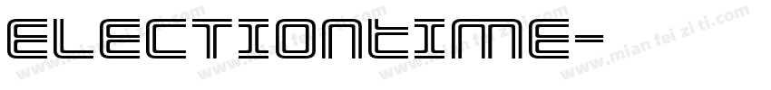 ElectionTime字体转换
