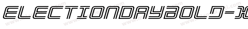 ElectionDayBold-X6rZ字体转换