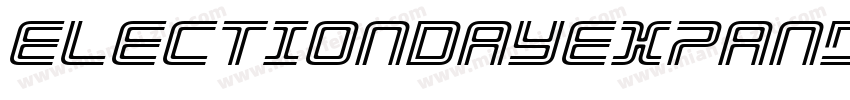 ElectionDayExpanded-0MKG字体转换