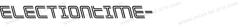 ElectionTime字体转换