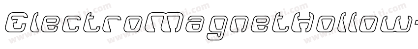 ElectroMagnetHollow-V1Xw字体转换