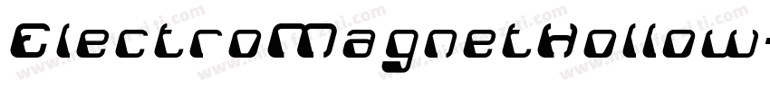 ElectroMagnetHollow-V1Xw字体转换