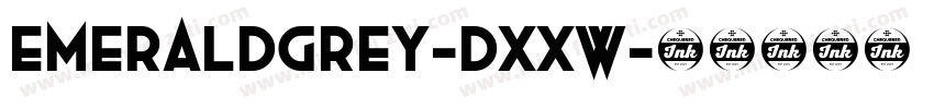 EmeraldGrey-DxXW字体转换