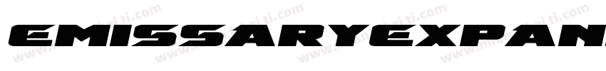 EmissaryExpandedItalic-yzJ2字体转换