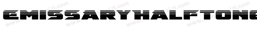 EmissaryHalftone-9DvZ字体转换