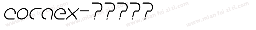 coraex字体转换