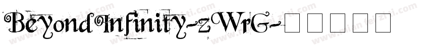 BeyondInfinity-zWrG字体转换