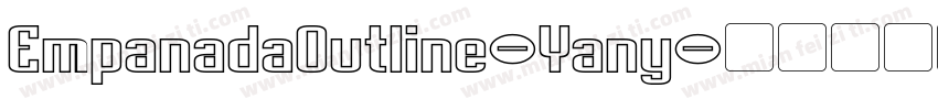 EmpanadaOutline-Yany字体转换