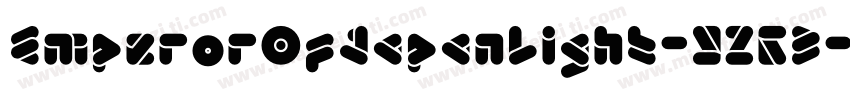 EmperorOfJapanLight-926B字体转换