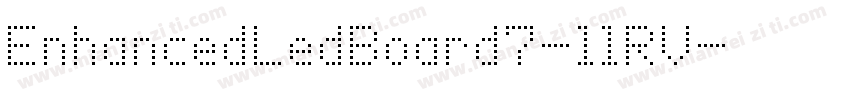 EnhancedLedBoard7-llRV字体转换