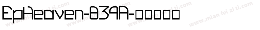 EpHeaven-839A字体转换
