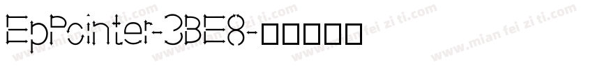 EpPointer-3BE8字体转换