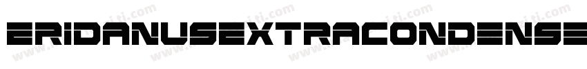 EridanusExtraCondensed-RmXW字体转换