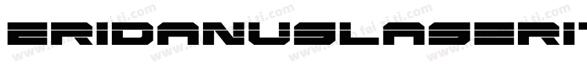 EridanusLaserItalic-l1By字体转换