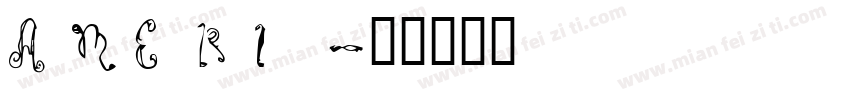 AMERI字体转换