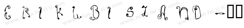 ERIKUBISLAND字体转换