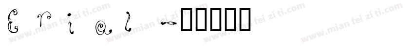 Erial字体转换