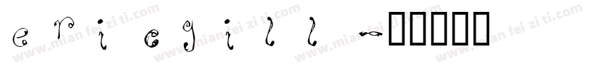 ericgill字体转换