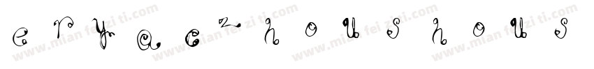 eryaczhoushoushu字体转换