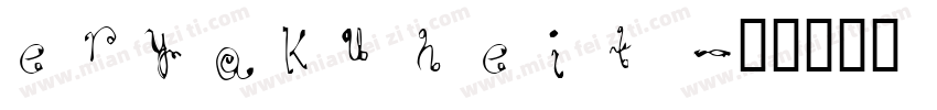 eryakuheit字体转换