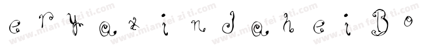 eryaxindaheiBold-reg字体转换