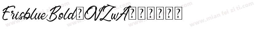 ErisblueBold-OVZwA字体转换