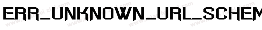 ERR_UNKNOWN_URL_SCHEME字体转换